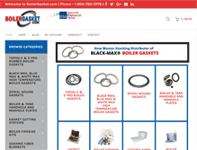 Tablet Screenshot of boilergasket.com